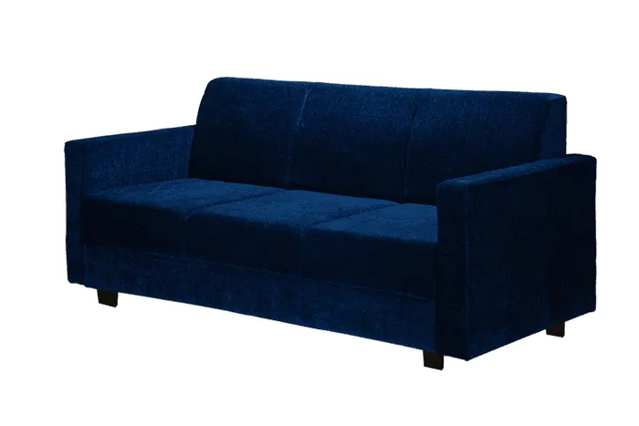 VIVDeal Isla  Classic Blue Fabric Sofa
